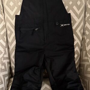 Arctix Black Kids Snow Bib